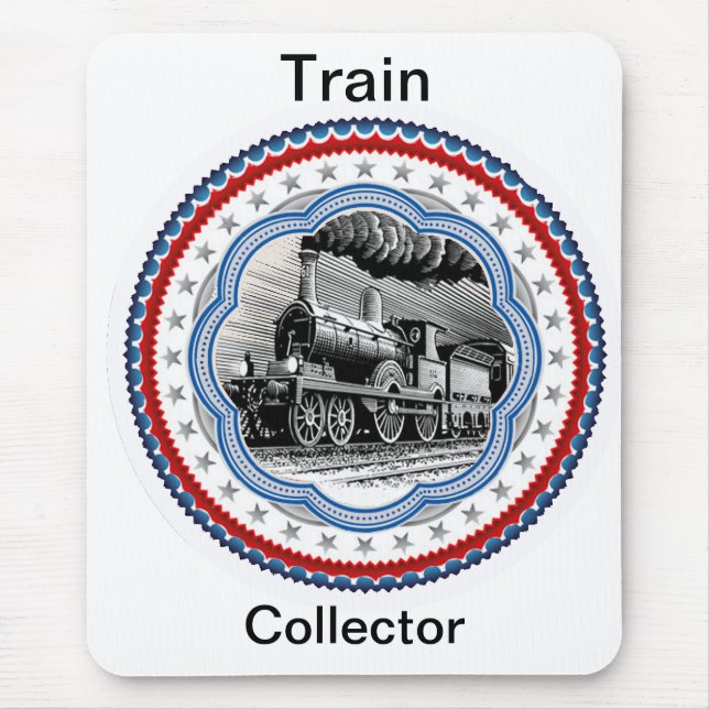 Tapis De Souris Collecteur Mousepad de train (Devant)