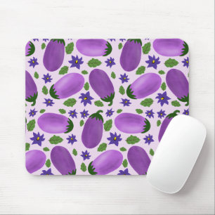 Tapis De Souris Collection Blush & Bloom Aubergine – Lilas Doux