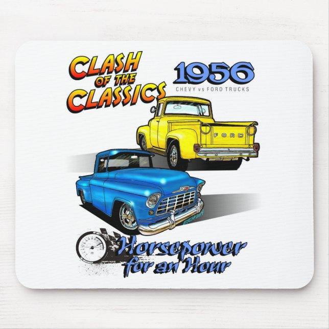 Tapis De Souris Collection classique de MousePad de voiture (Devant)