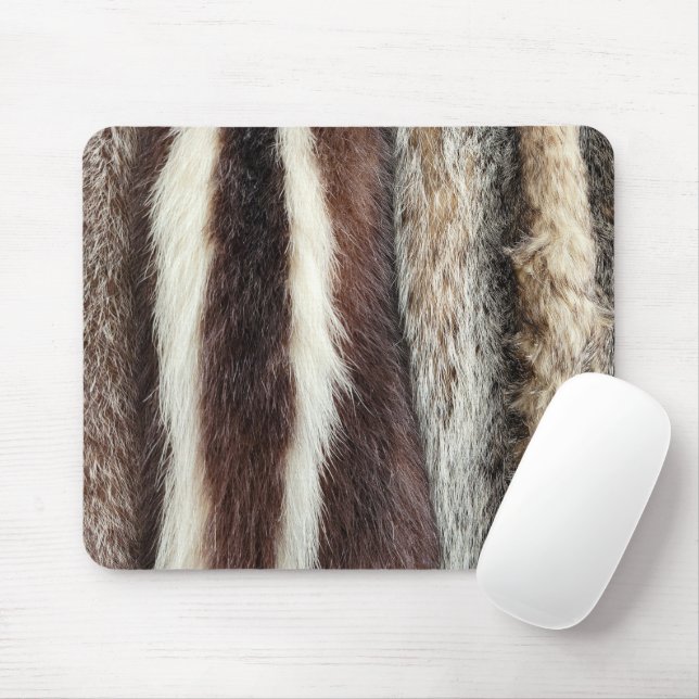 Tapis De Souris Collection de fourrures Mousepad (Avec souris)