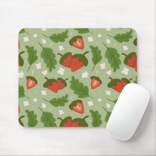 Tapis De Souris Collection de Motifs de paniers de fruits - Fraise