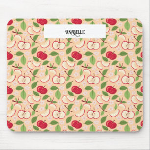 Tapis De Souris Collection de Motifs de paniers de fruits - Pommes
