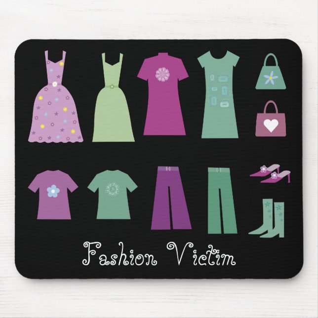 Tapis De Souris Collection de victime Mousepad de mode de (Devant)