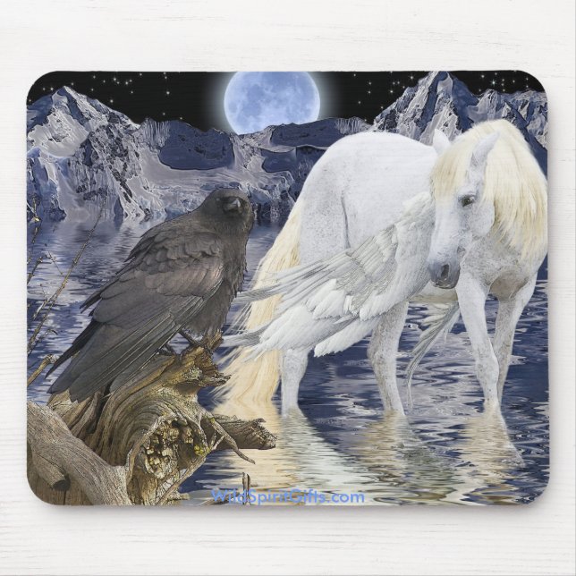 Tapis De Souris Collection d'imaginaire de PEGASUS II (et Raven) (Devant)
