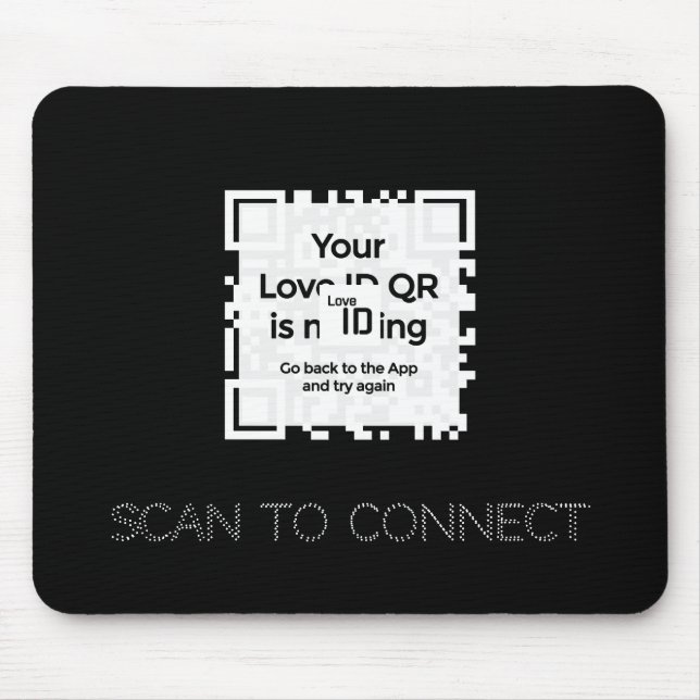 Tapis De Souris Collection Mousepad - BLACK - QR - GLAM (Devant)