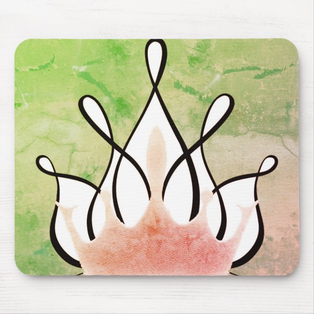 Tapis De Souris COLLECTION TMH - Souris Lady Faux (Devant)