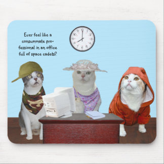 Tapis De Souris Collègues drôles Mousepad de bureau de