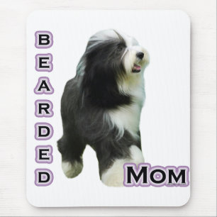 Tapis De Souris Collie barrée Maman 4