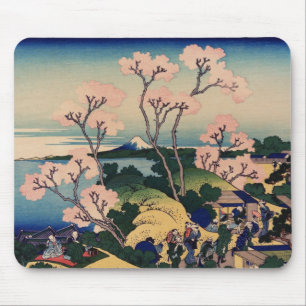 Tapis De Souris Colline de Goten-Yama, Shinagawa sur le Tōkaidō