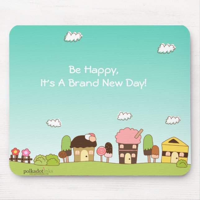 Tapis De Souris Colline Mousepad de sucreries (Devant)