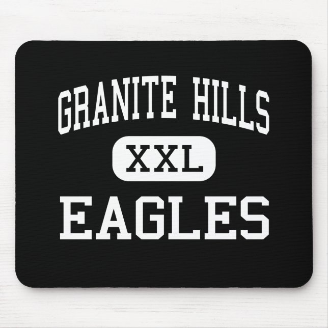 Tapis De Souris Collines de granit - Eagles - hautes - EL Cajon (Devant)
