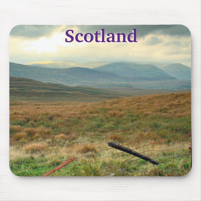 Tapis De Souris Collines du Perthshire, Écosse (Devant)