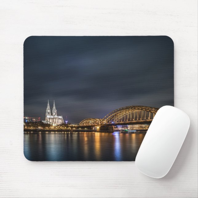 Tapis De Souris Cologne Allemagne (Avec souris)