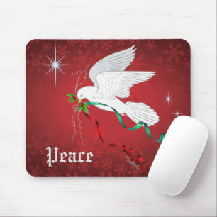 Tapis De Souris Colombe blanche