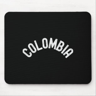 Tapis De Souris Colombie Carte Graphique des citations Colombie