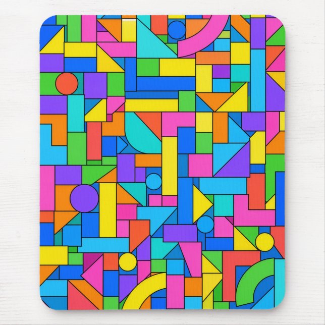 Tapis De Souris Color Block Disorder (Devant)