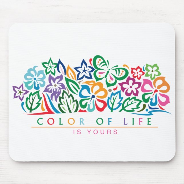 Tapis De Souris COLOR_of_life (Devant)