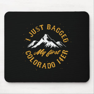 Tapis De Souris Colorado 14er Mon premier Fourteener Randonnée Esc