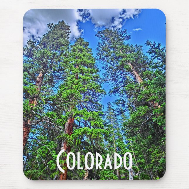 Tapis De Souris Colorado arbres mousepad (Devant)