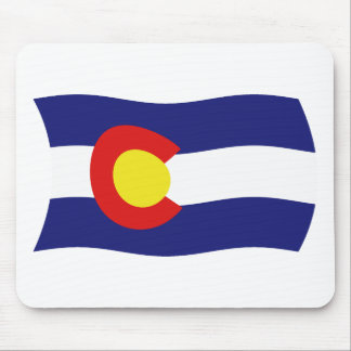 Tapis De Souris Colorado Flag Mousepad