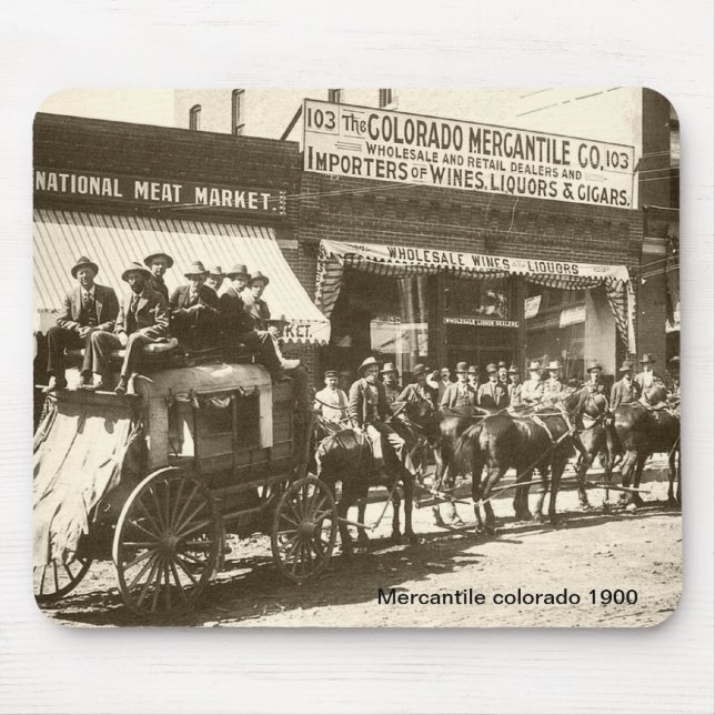Tapis De Souris Colorado mercantile Mousepad (Devant)