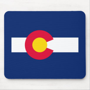Tapis De Souris Colorado State Flag Design