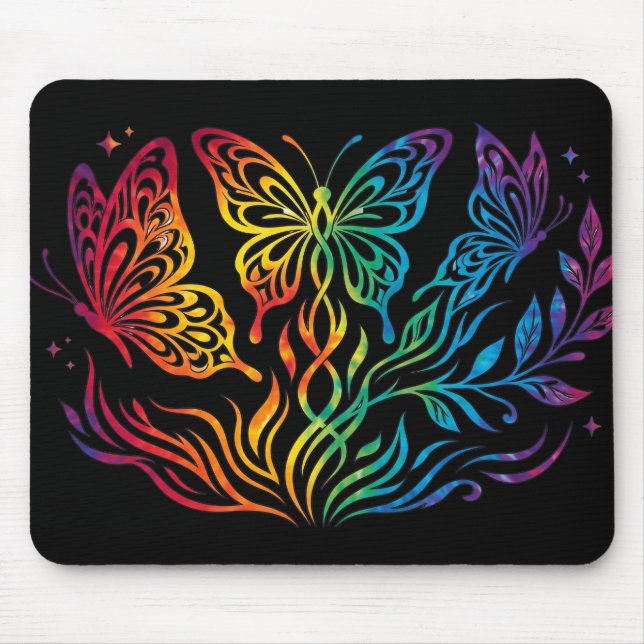 Tapis de souris coloré (Devant)