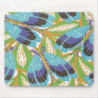 Tapis De Souris Coloré Art Déco Vintage Nature Mousepad