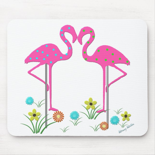 Tapis de souris coloré d'amusement (Devant)