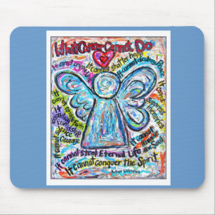 Tapis De Souris Colorful Cancer Angel Mousepad