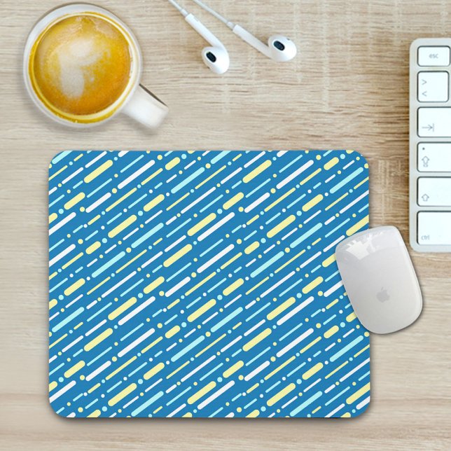 Tapis De Souris Colorful Lines Pattern Mouse Pad (Créateur téléchargé)