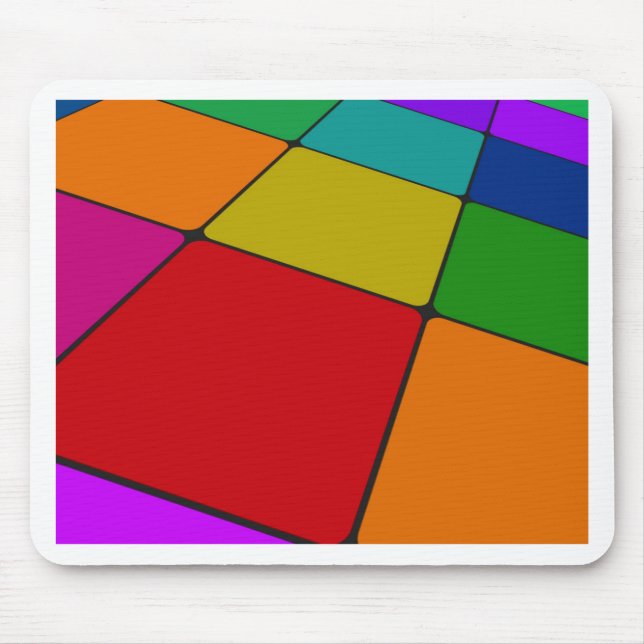 Tapis De Souris Colour Squares (Devant)