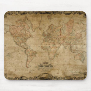 Tapis De Souris Colton's Antique Map Mousepad