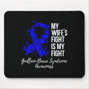 Tapis De Souris Combat de ma femme, mon combat Sensibilisation au