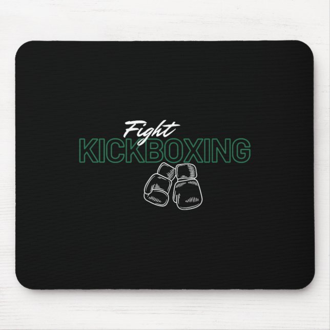 Tapis De Souris Combat Kickboxing  (Devant)