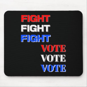 Tapis De Souris Combat Vote Pour Élection Présidentielle Trump