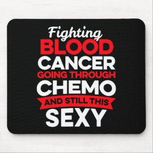 Tapis De Souris Combattant amusant du cancer Patient atteint d'un