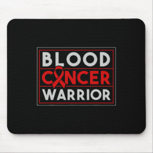 Tapis De Souris Combattant guerrier contre le cancer du sang 2