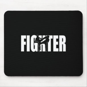 Tapis De Souris Combattant Mma Kickboxing Muay Thai Arts Martiaux