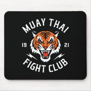 Tapis De Souris Combattants de kickboxing Muay Thai Tiger Thaiboxi