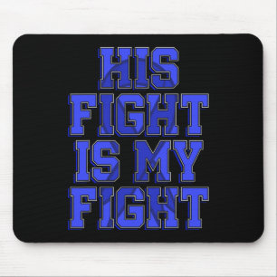 Tapis De Souris Combattre est mon combat Ataxia Mouvement Trouble
