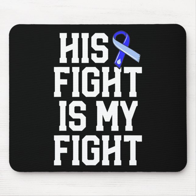 Tapis De Souris Combattre est mon combat Hydrocéphalie Sensibilisa (Devant)