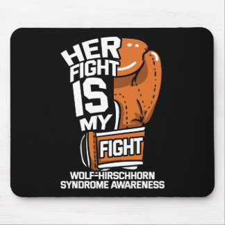 Tapis De Souris Combattre Est Mon Combattre Wolf-hirschhorn Syndro