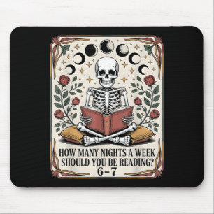 Tapis De Souris Combien de Nuits Memes de Lecture 6 7 Amateur de L