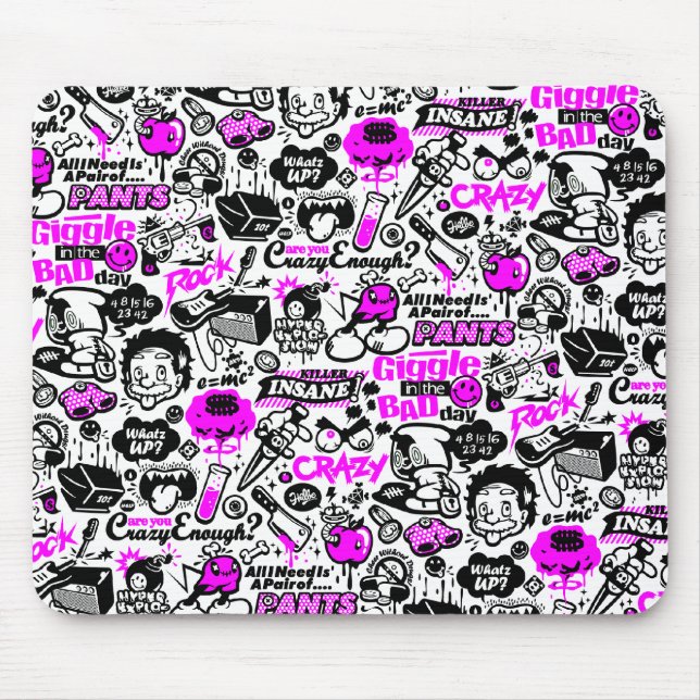 Tapis De Souris Combiné fou (Devant)