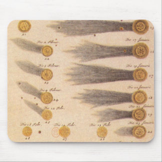 Tapis De Souris Comètes par Stanislaw Lubieniecki, Astronomie Vint