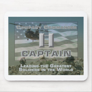 Tapis De Souris Commandant de compagnie commémorative unique