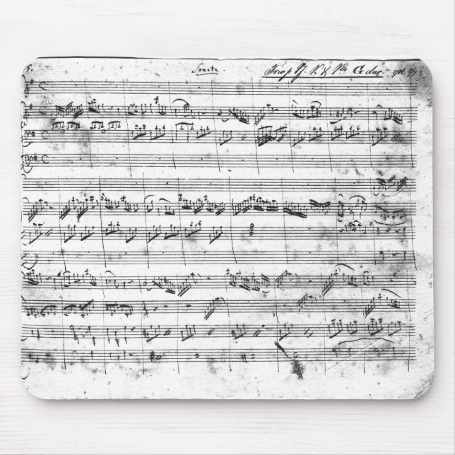 Tapis De Souris Commandant de G pour le violon, le clavecin et le (Devant)