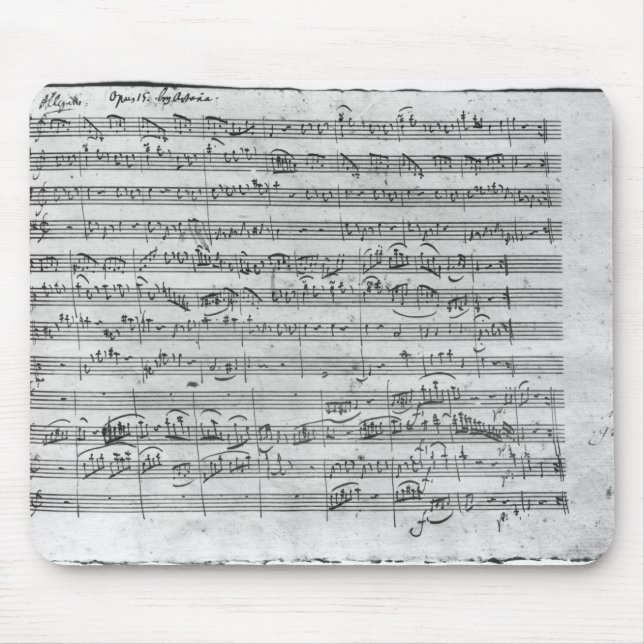 Tapis De Souris Commandant de G pour le violon, le clavecin et le (Devant)