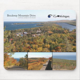 Tapis De Souris Commande de montagne de Brockway - port de cuivre